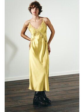 Zara | Dresses | Satin Effect Midi Dress Black | Poshmark